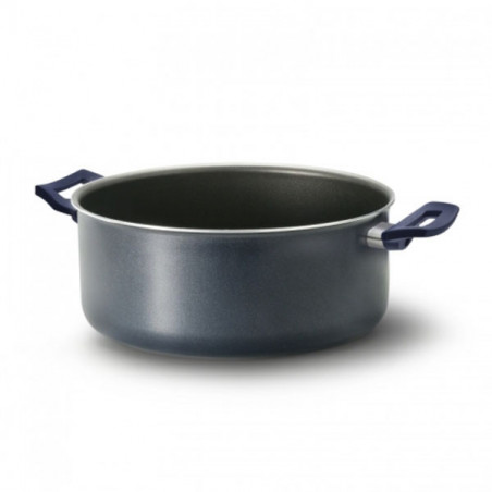 Casseruola 2 Manici Cm 22 Bella Blu Accademia