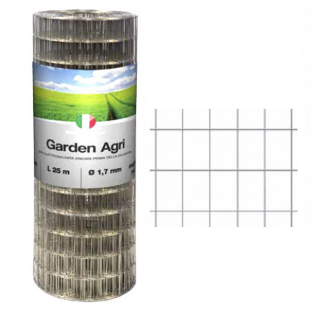 Rete Garden Agri Zn 76X50-1,70 H 183 M25 Betafence