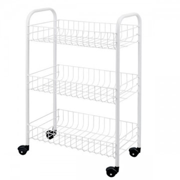 Carrello 3 P. Rett. Siena 41X23 h 63 Metaltex