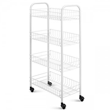 Carrello 4 P. Rett. Pisa 41X23 h 84 Metaltex