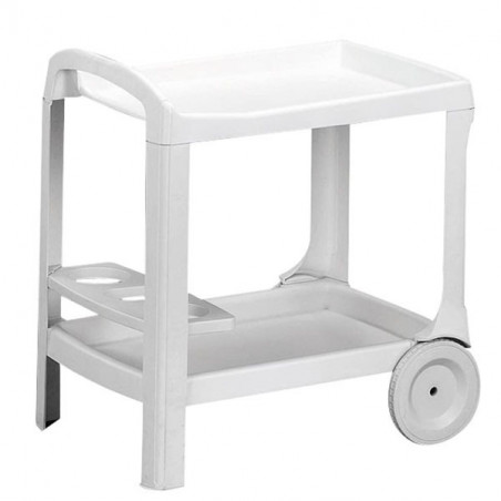 Carrello Resina Bibite Astro Bianco Progarden