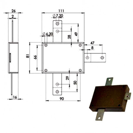 Deviatore Quintuplice 140/40 Moia