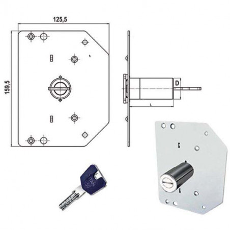 Cilindro Pompa Mm 60 D 29 K55N Cr