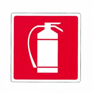 Fire Extinguisher Sign 20X 20 Aluminum