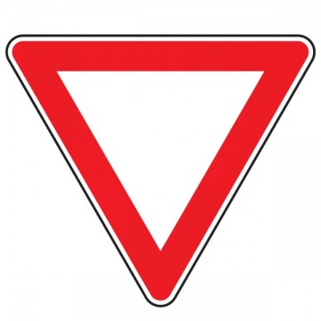 Road Sign Give Precedence 3G