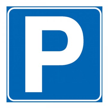 Panneau de signalisation de stationnement