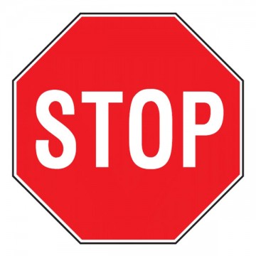 Road sign Stop