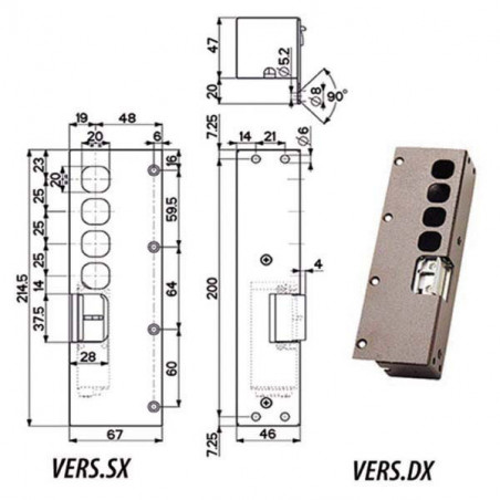 Ferrogliera Elettrica Alta Dx 94081 Mottura