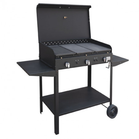 disattivare Barbecue Gas Zeus 3 Fuochi Cm 80X40 H 90 Mille