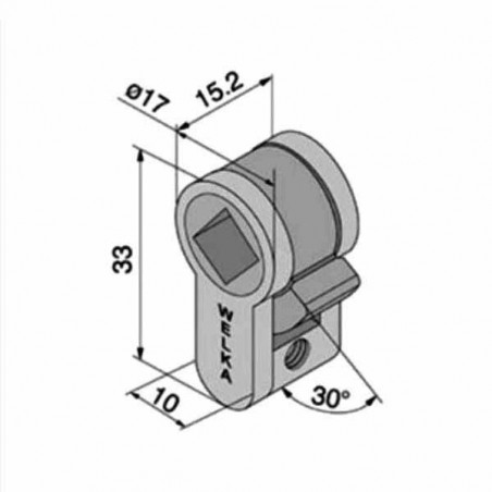 Cilindro Infilare Quadro 8 740.00.00 Welka