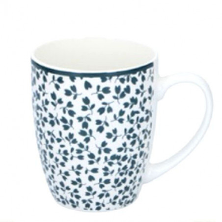 Tazza Mug Porcellana Floreale Cc 350 Edco