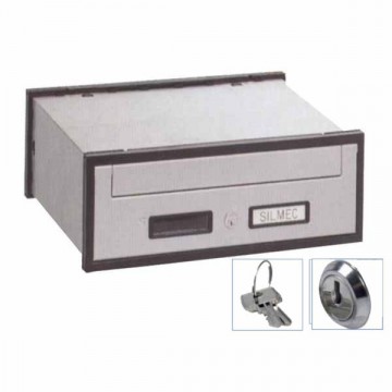 Horiz box All Silver Ant 30-102 Silmec