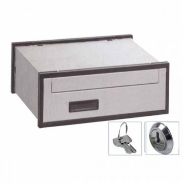 Horiz box All Silver Post 30-301 Silmec