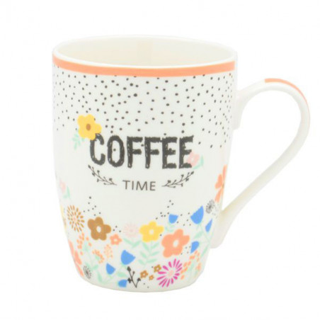 Tazza Mug Porcellana Flower Cc 340 Kb8