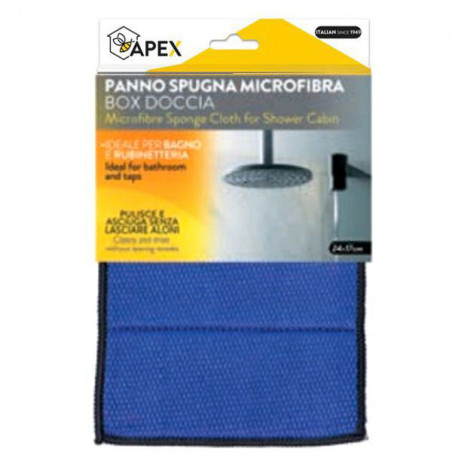 Panno Microfibra Doccia Cm 24X17 15094 Apex