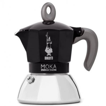 Caffettiera Moka Induction Nera Tz 4 Bialetti