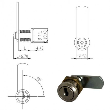 Cilindro Levetta Mm 10 160041 Omr