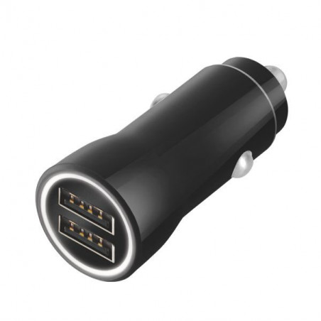 Caricabatterie 2 Usb-A/a Auto Watt 12 3618 Tiemme