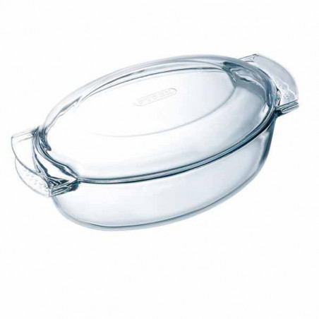 Casseruola Ovale C/Cop.Facile Cm38X23 L 5,80 Pyrex