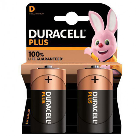 Pila Plus Torcia Pz 2 Mn1300 Duracell