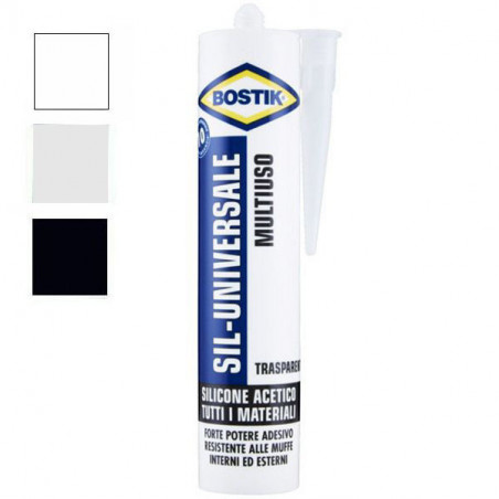 Silicone Acetico Universale Bianco Ml 280 Bostik