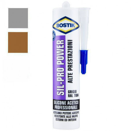 Silicone Acetico Professionale Gr Ml 300 Bostik