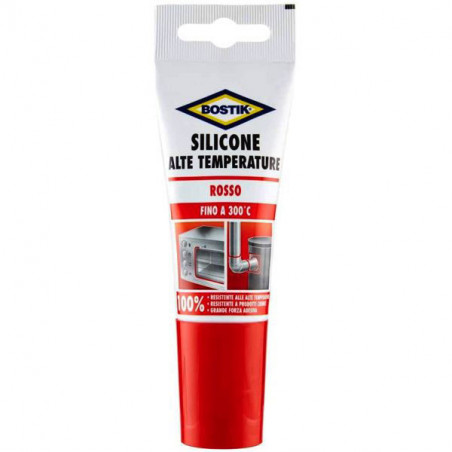 Silicone Alta Temperatura Rosso Ml 60 Bostik