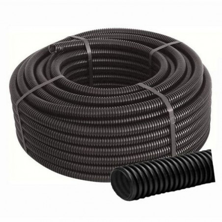 Tubo Corrugato Nero Mm 18,3X25,0 M 10