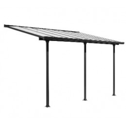 Tettoia addossata in...