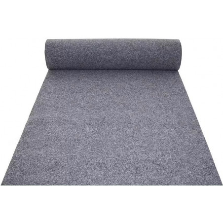 Tappeto moquette guida passatoia per interno esterno Grigia H 1 x 30 mt