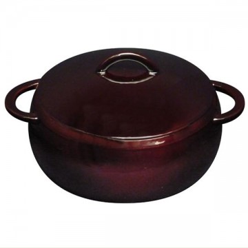 Casserole Cast Iron 2M with Lid Tuscany 20 cm Ilsa