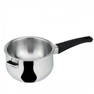 Cocotte inox 1 anse Bain marie cm 17 Ilsa