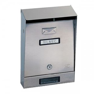 Stainless Steel Mailbox 10-001 Silmec