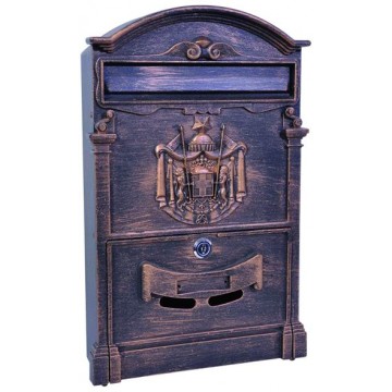 Boîte aux lettres Blinky Residencia Bronze 26X9X41H