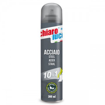 Detergente Chiaro Luce ml 300 Acciaio Spray