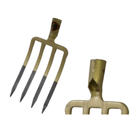 Forca a Vanga Denti Triangolari 92080 – Acciaio Forgiato, 26 cm, Giardinaggio – ABT