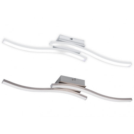 Plafoniera LED Route 2 Bacchette Nichel – 10W, 1200 lm, 4000K – Trio Lighting