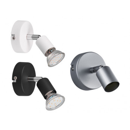 Faretto parete Paris 1 luce – Bianco – Trio Lighting – Illuminazione interni orientabile