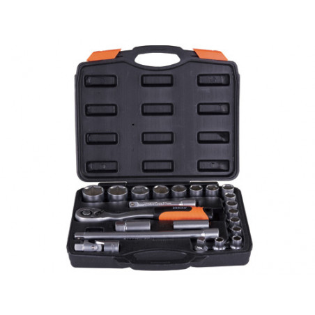 Set chiavi a bussola 22 pezzi – Attacco 1/2" – Brixo