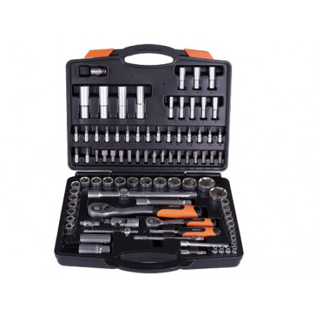 Set chiavi a bussola 94 pezzi – Attacco 1/2" – Brixo