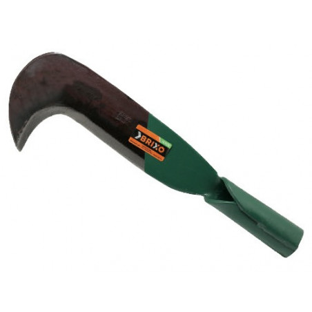 Roncola Corte Brixo 40 cm – Lama in acciaio forgiato, manico cartoccio – Senza gancio