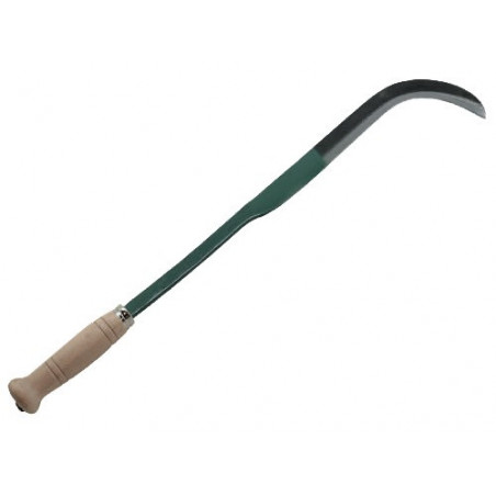 Roncola Lunga Brixo 62 cm – Lama in acciaio forgiato, manico legno – Per tagli profondi
