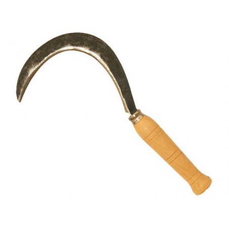 Roncola Brixo 13 cm – Lama in acciaio forgiato, manico legno – Per potatura leggera