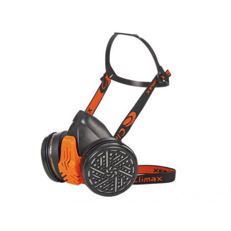 Respiratore Climax 756 ABEKP3 – Semi-maschera con 2 filtri intercambiabili