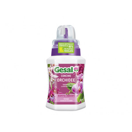 Concime liquido Gesal Orchidee 250 ml – Fioriture abbondanti e durature