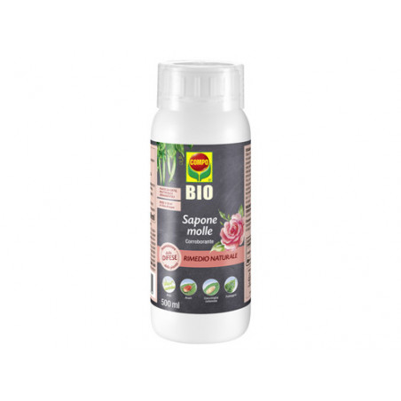 Sapone molle concentrato – 500ml – COMPO BIO – Detergente naturale per piante