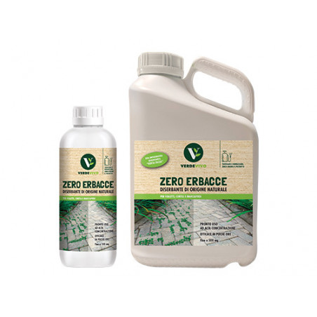 Erbicida naturale Zero Erbacce – 1L – VerdeVivo – Diserbante a base di aceto per aree civili