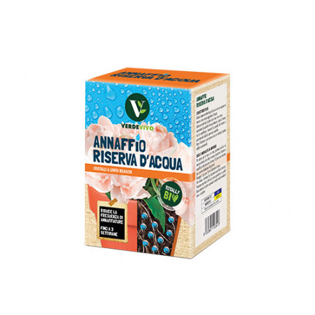 Cristalli idrosolubili per riserva d'acqua – 100g – VerdeVivo – Idratazione prolungata per piante in vaso