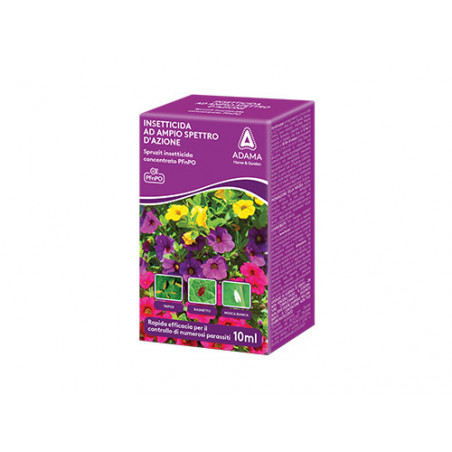 Insetticida concentrato Spruzit Piretro – 10ml – Adama – Protezione naturale per piante ornamentali