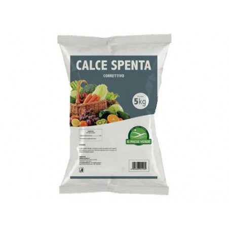 Calce spenta 5kg – Agribios – Correttivo del pH e protezione piante – H90025